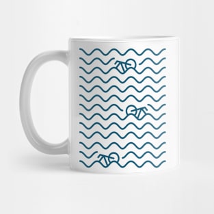 Swimming Bikes Mug